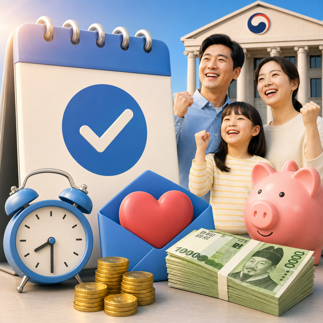 근로장려금 8월 27일 조기지급 확정, 놓쳤다면 12월 1일까지 기한후신청 5% 감액